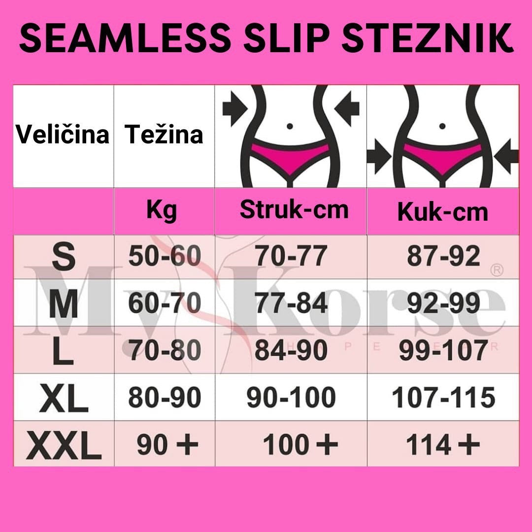 Seamless Slip Steznik