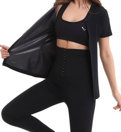 Sauna Majica & Tajice s Kopčama